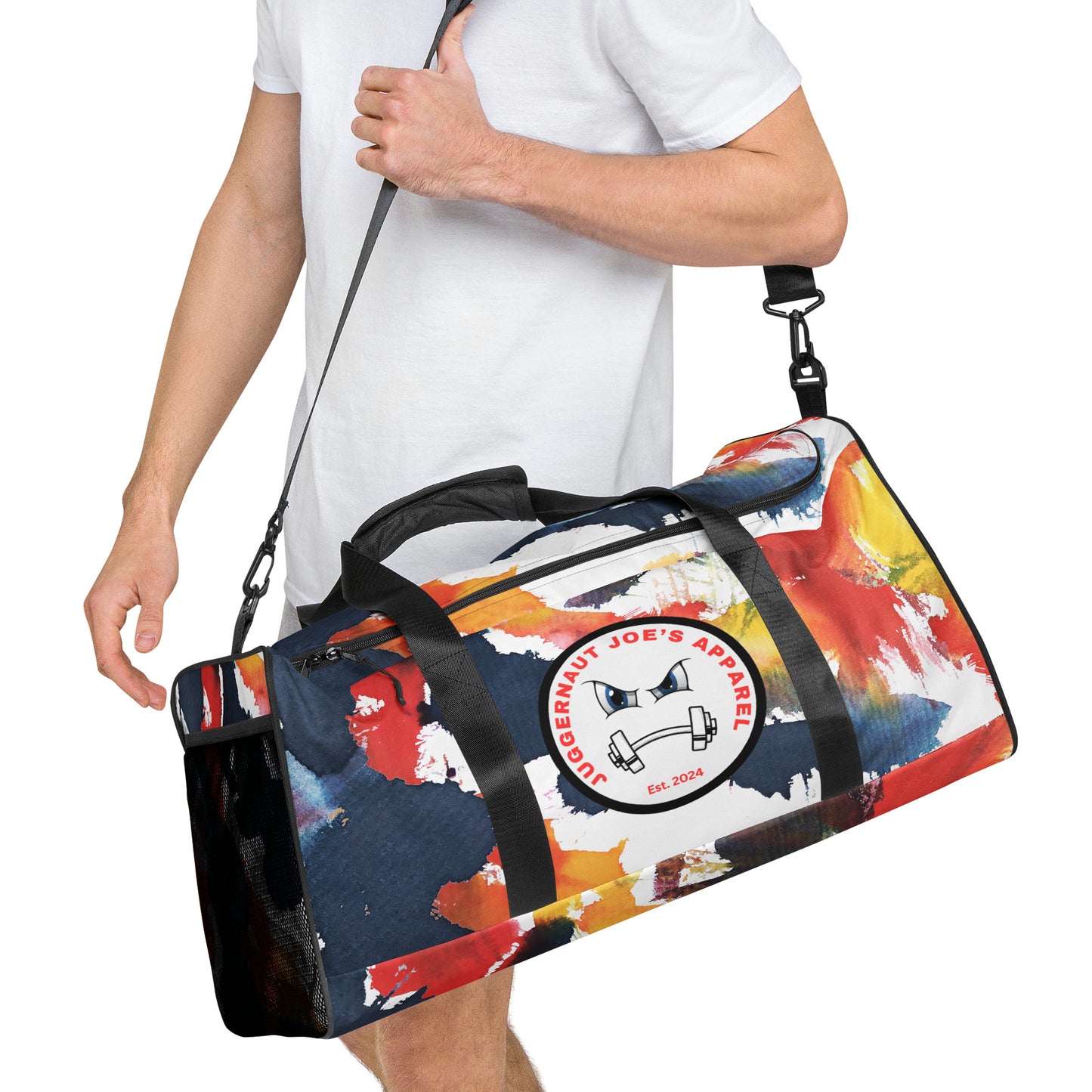 Juggernaut Joe's Artful Duffle bag