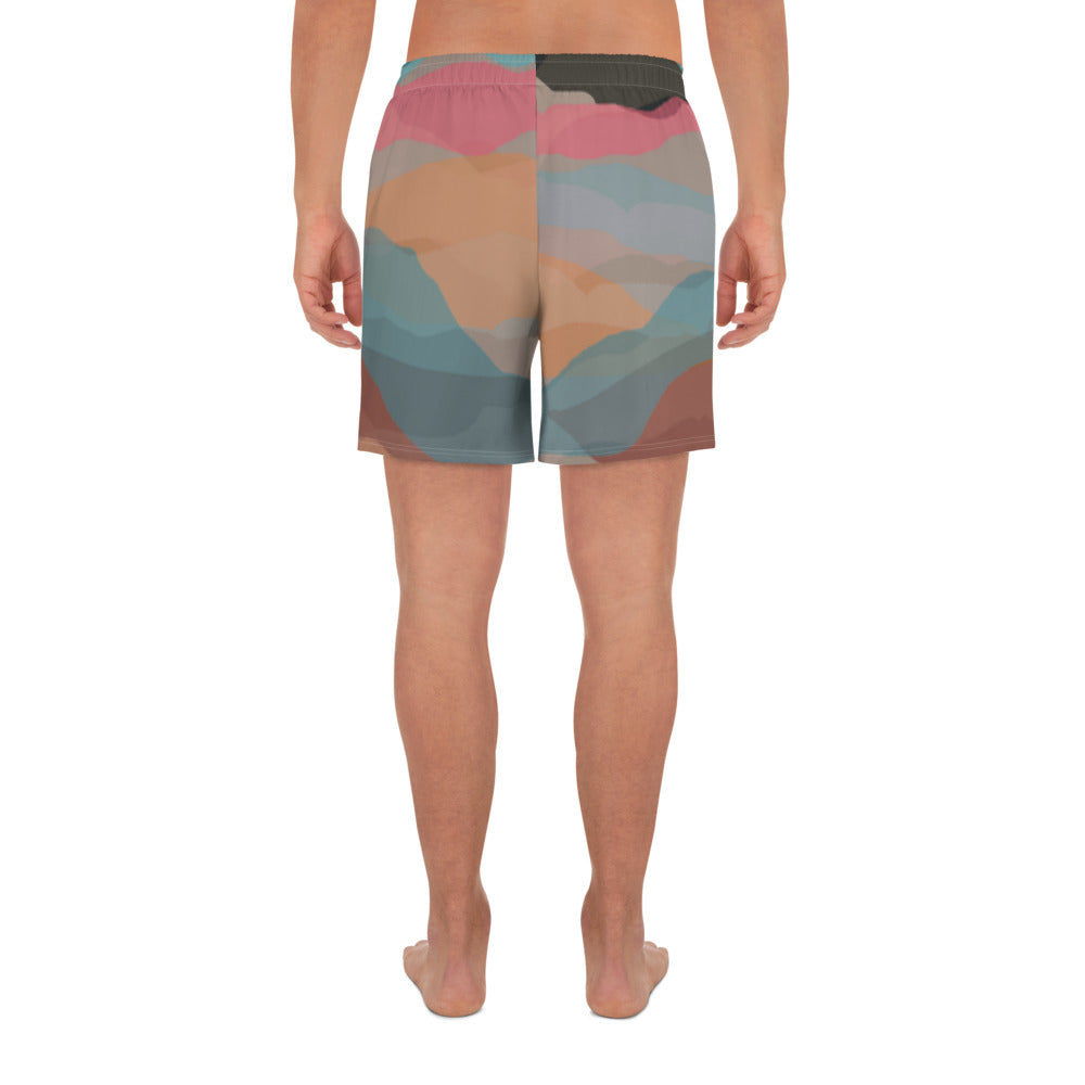 Colors All-Over Print Unisex Athletic Long Shorts