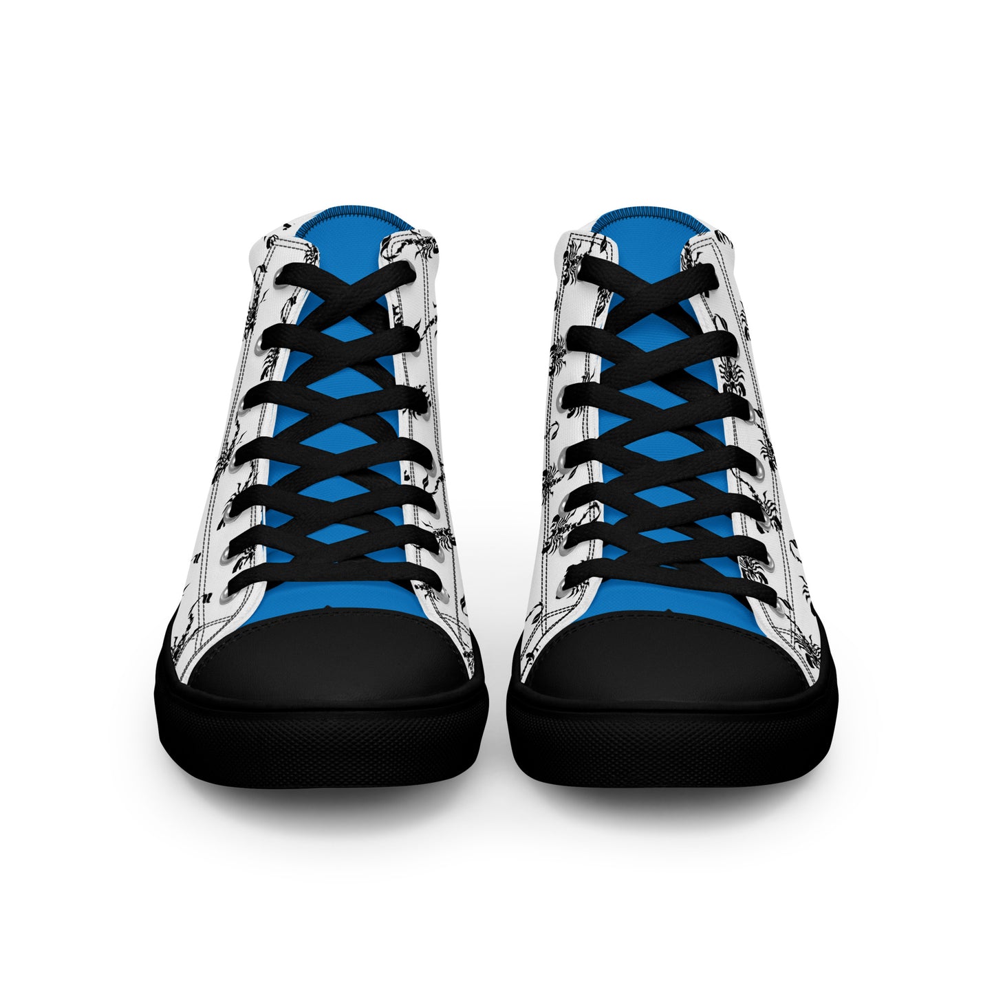 Scorpion Men’s high top canvas shoes
