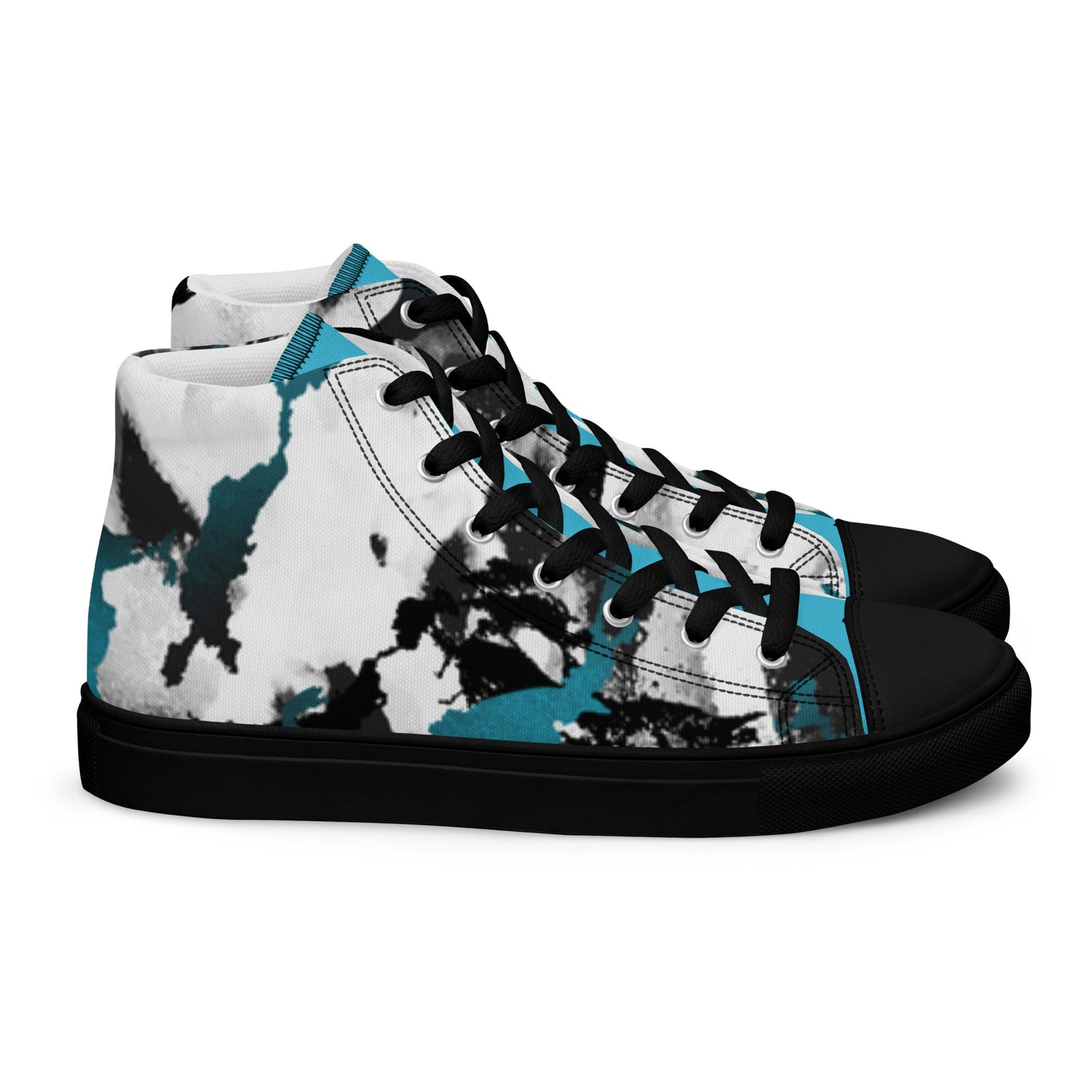 Artful Men’s high top canvas shoes