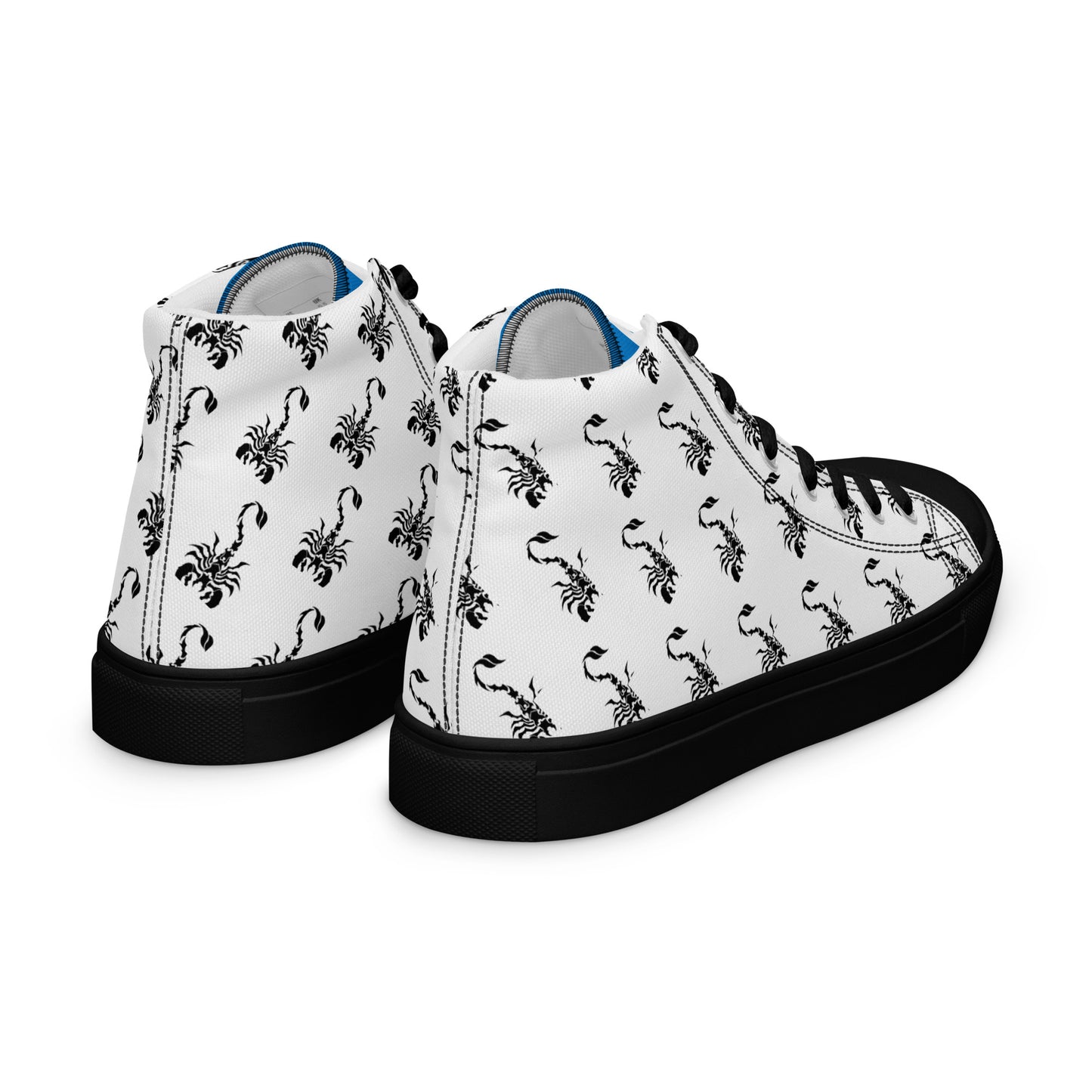 Scorpion Men’s high top canvas shoes