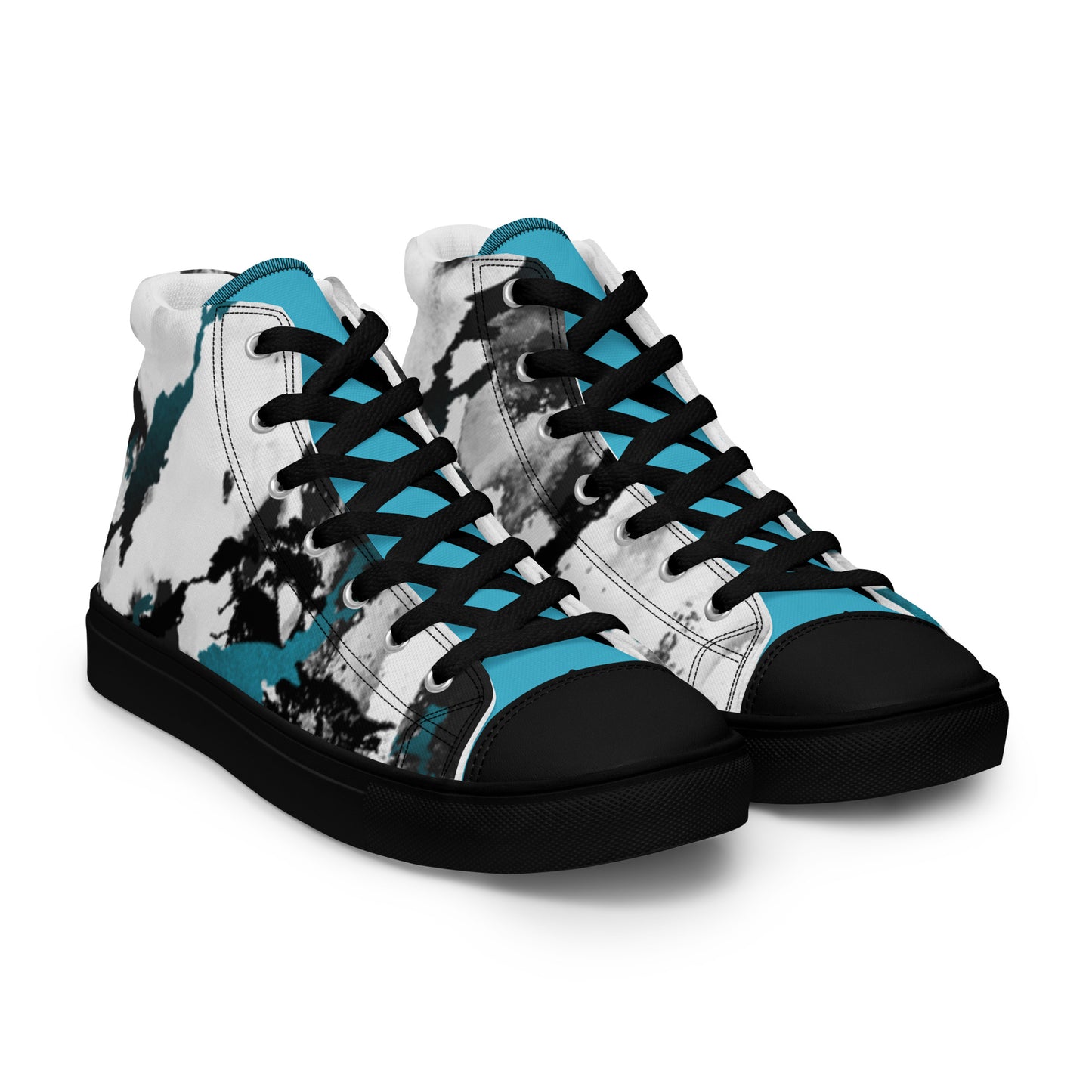 Artful Men’s high top canvas shoes