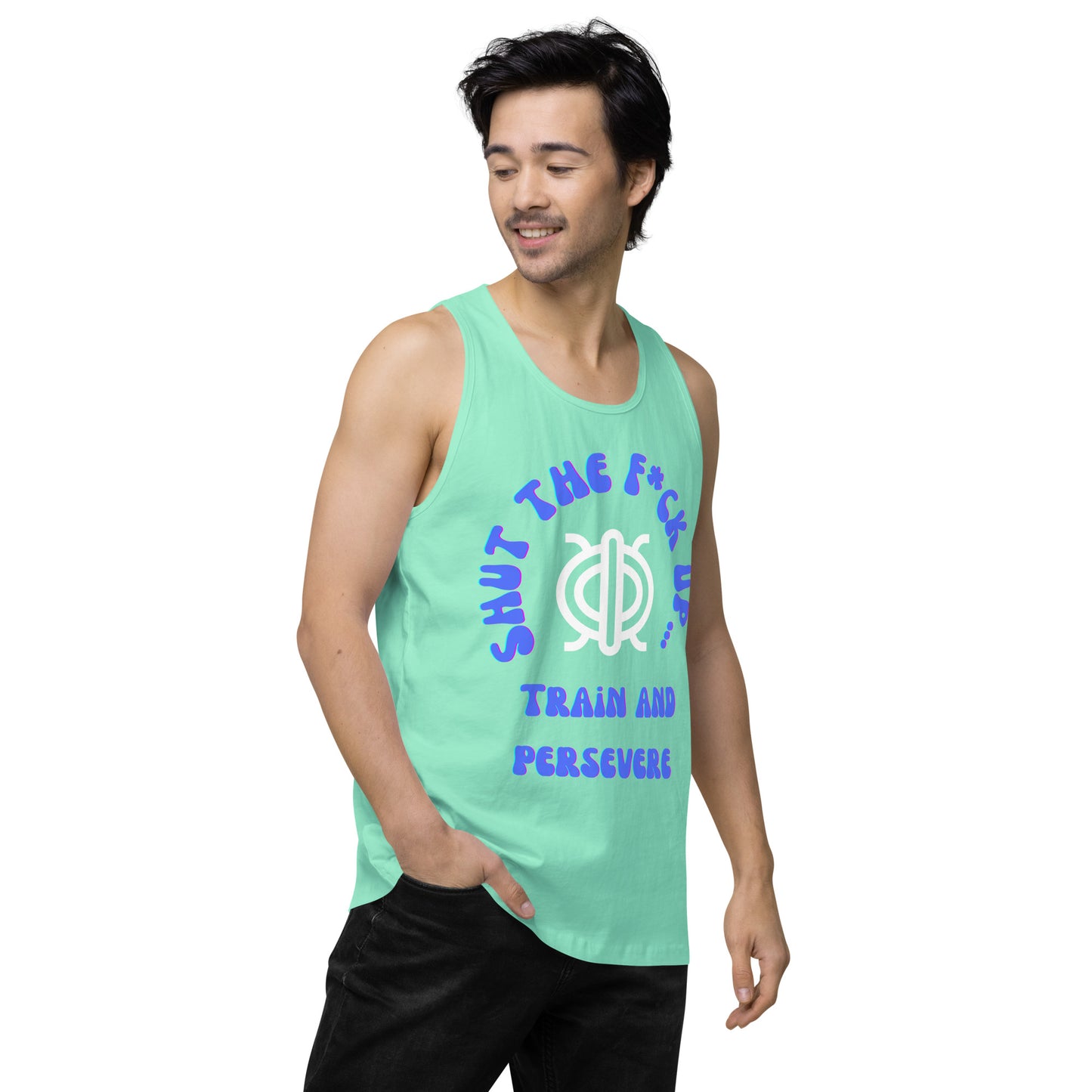 STFU and T&P Men’s premium tank top