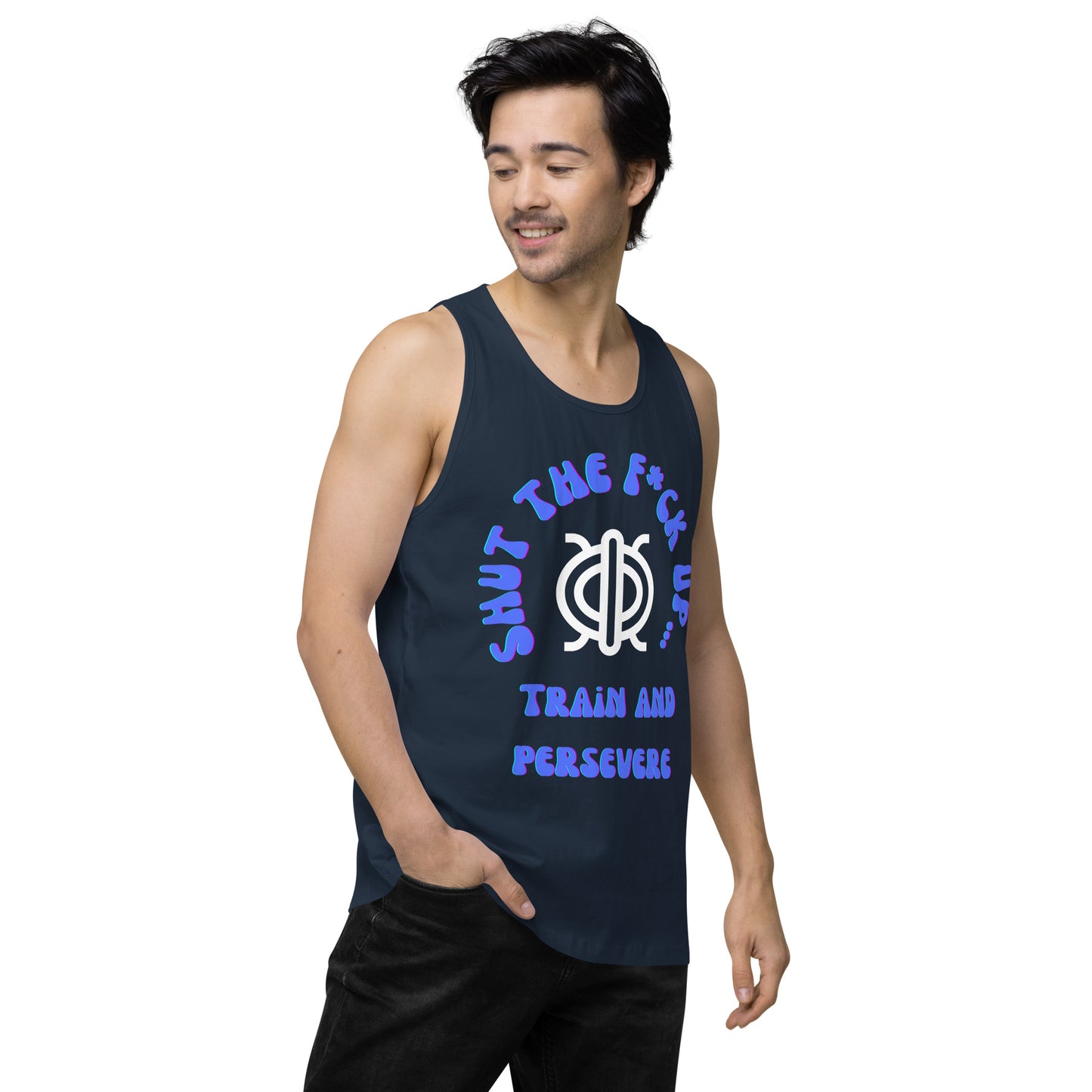 STFU and T&P Men’s premium tank top