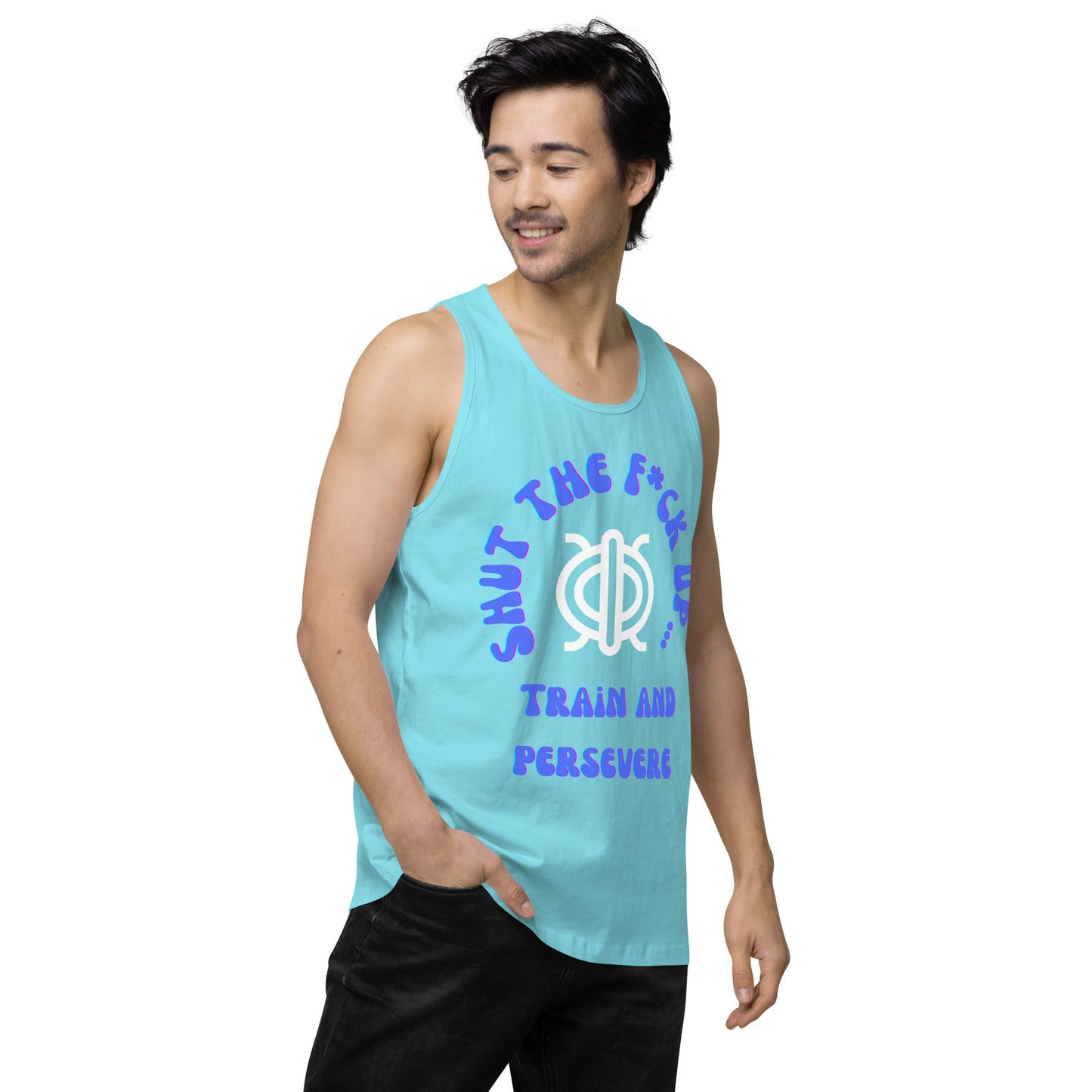 STFU and T&P Men’s premium tank top
