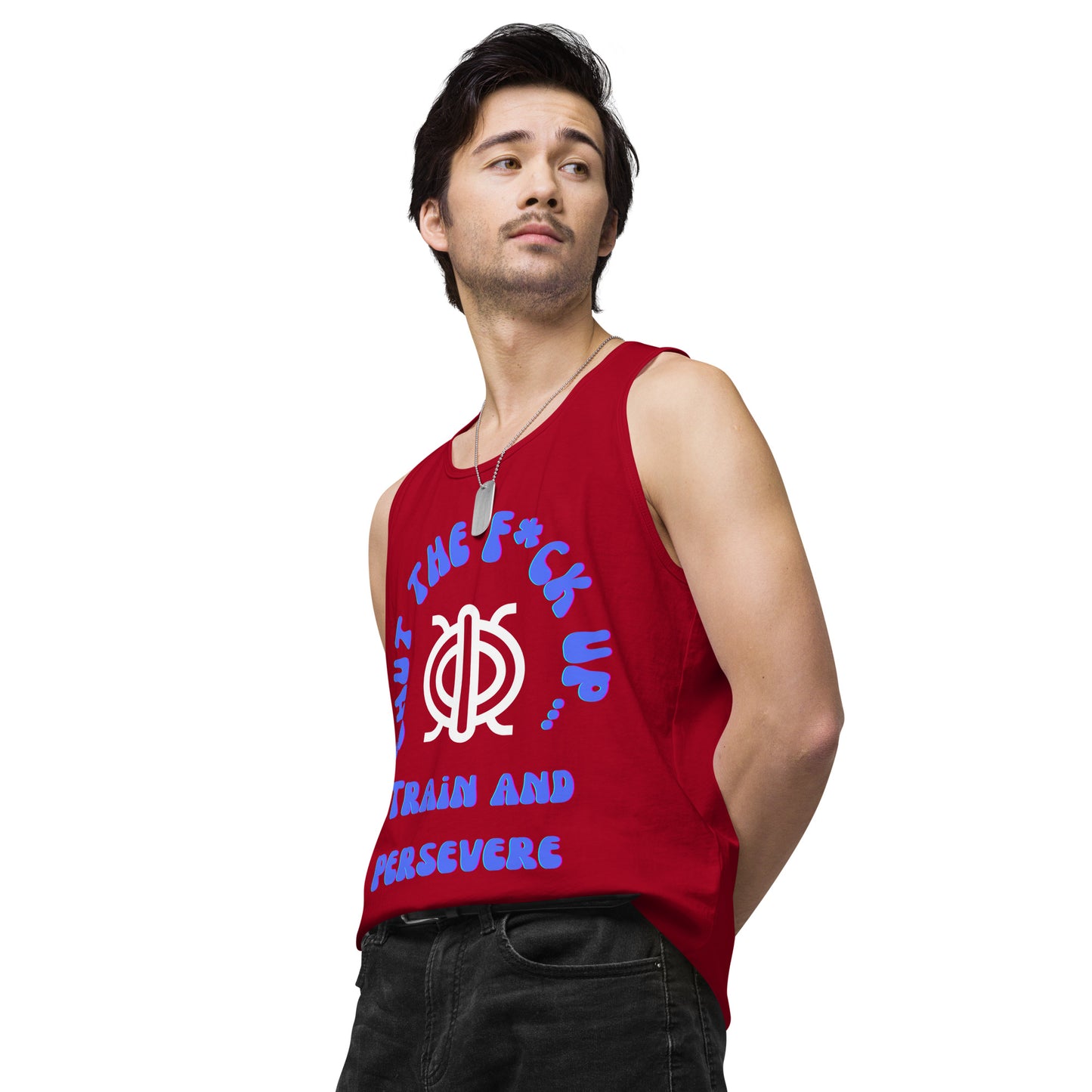 STFU and T&P Men’s premium tank top