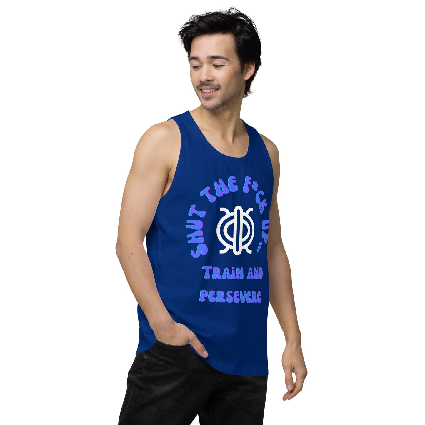 STFU and T&P Men’s premium tank top