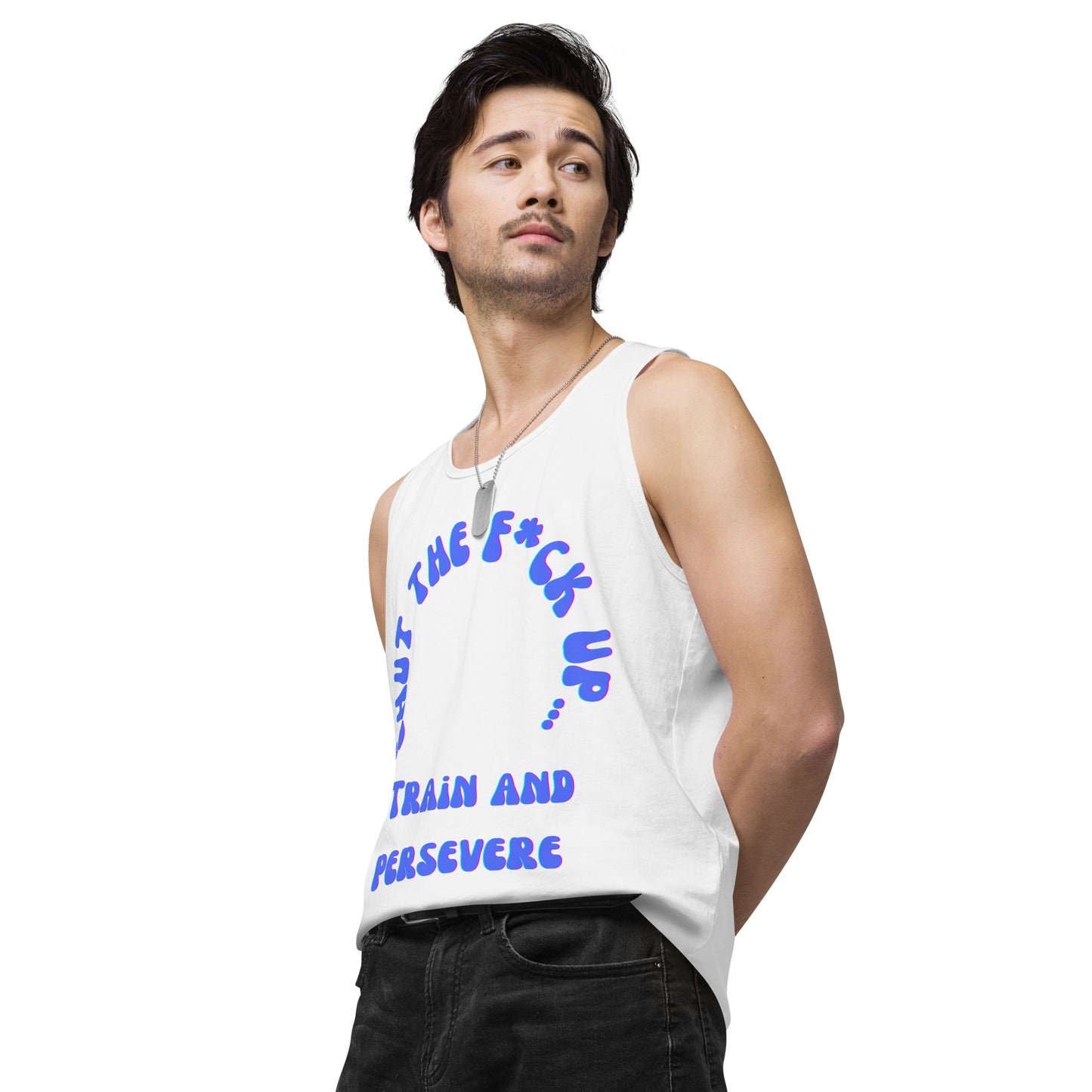 STFU and T&P Men’s premium tank top