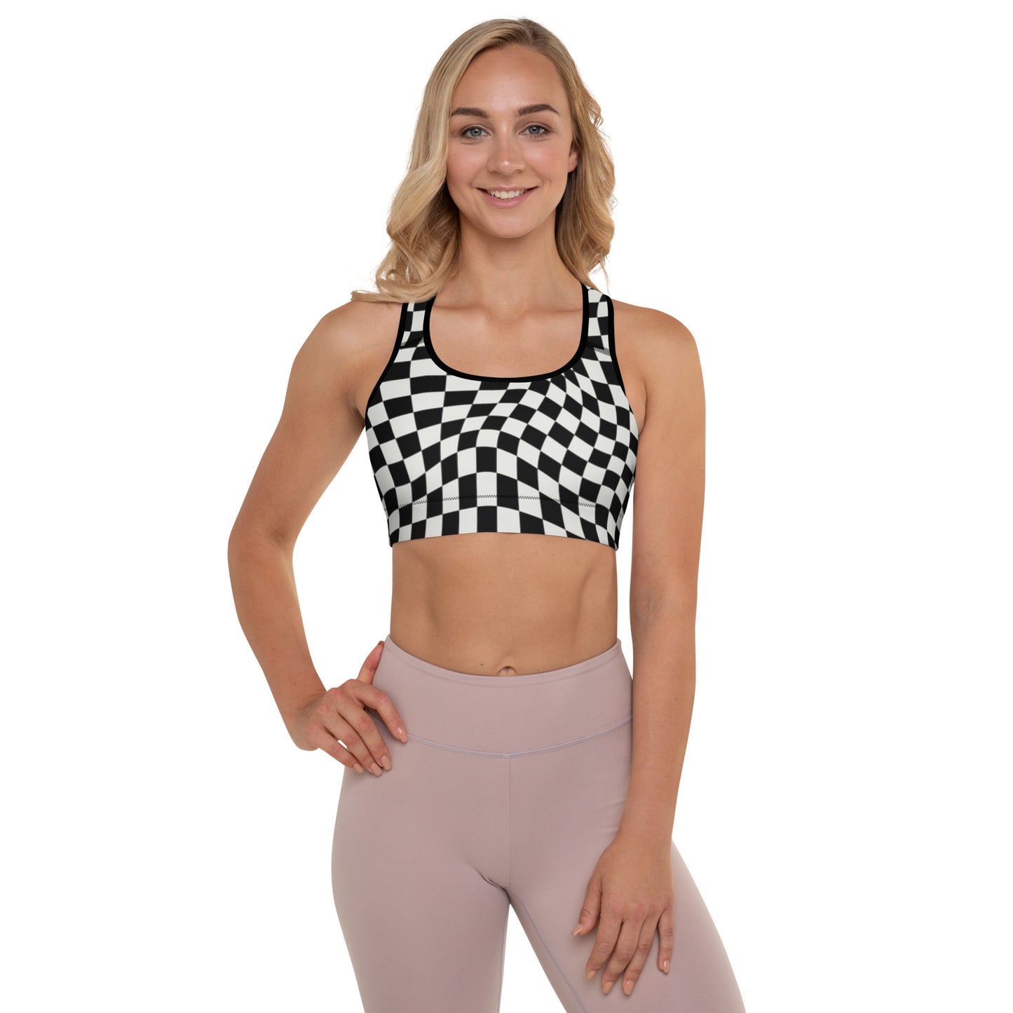 Trippy Padded Sports Bra