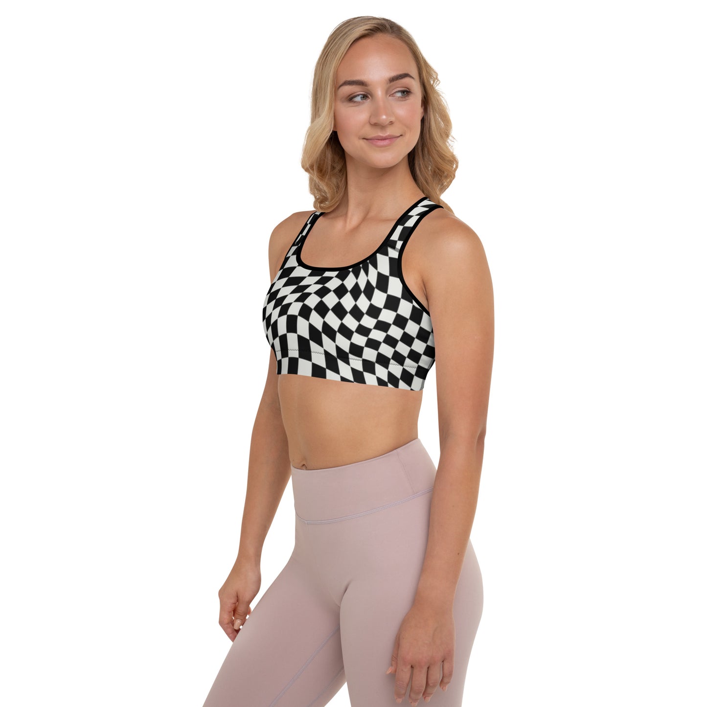 Trippy Padded Sports Bra