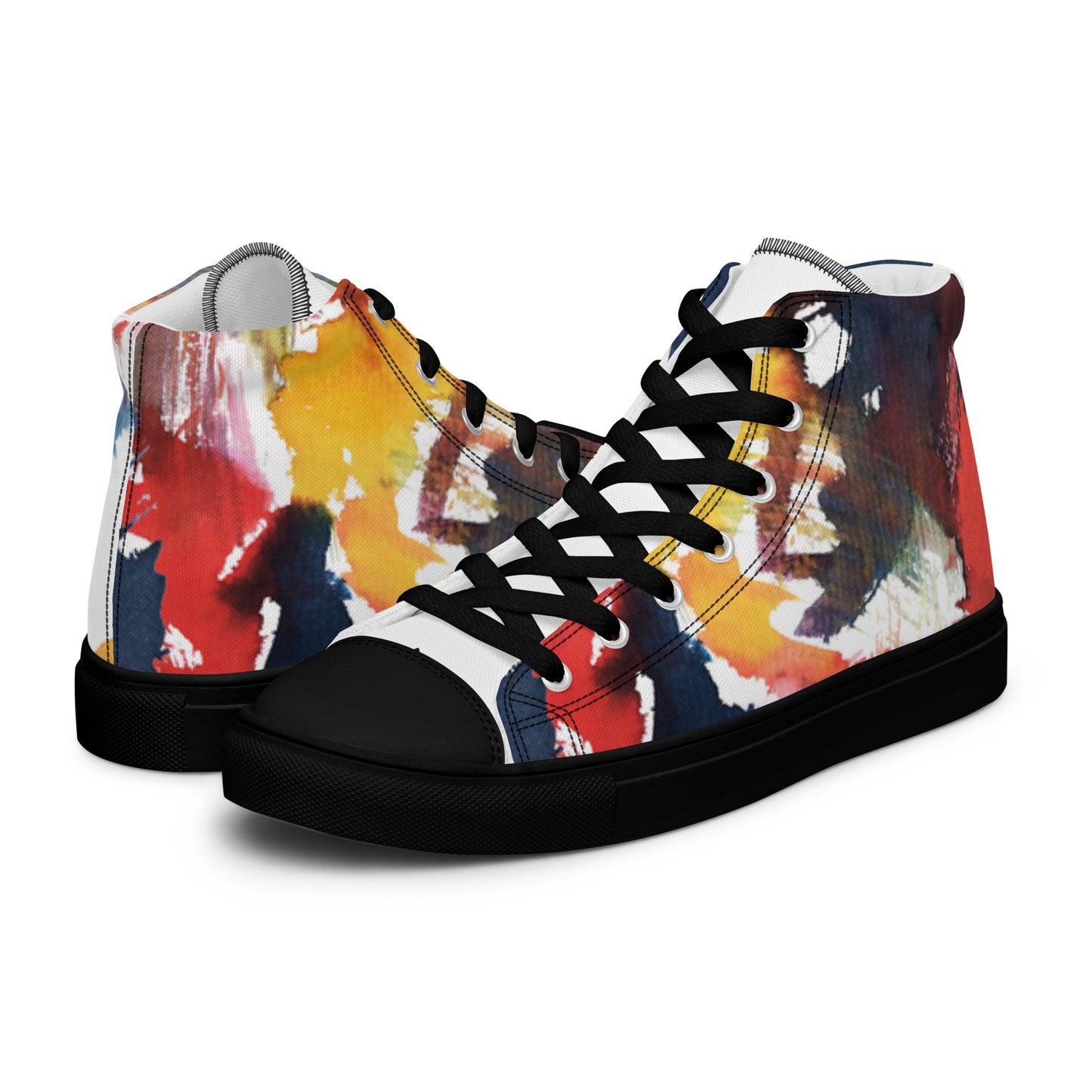 The Artist Men’s high top canvas shoes