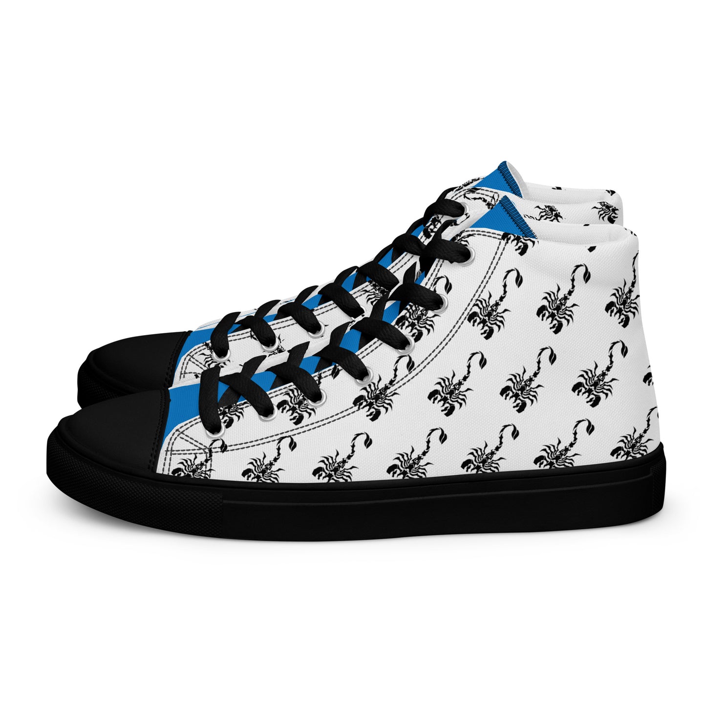 Scorpion Men’s high top canvas shoes