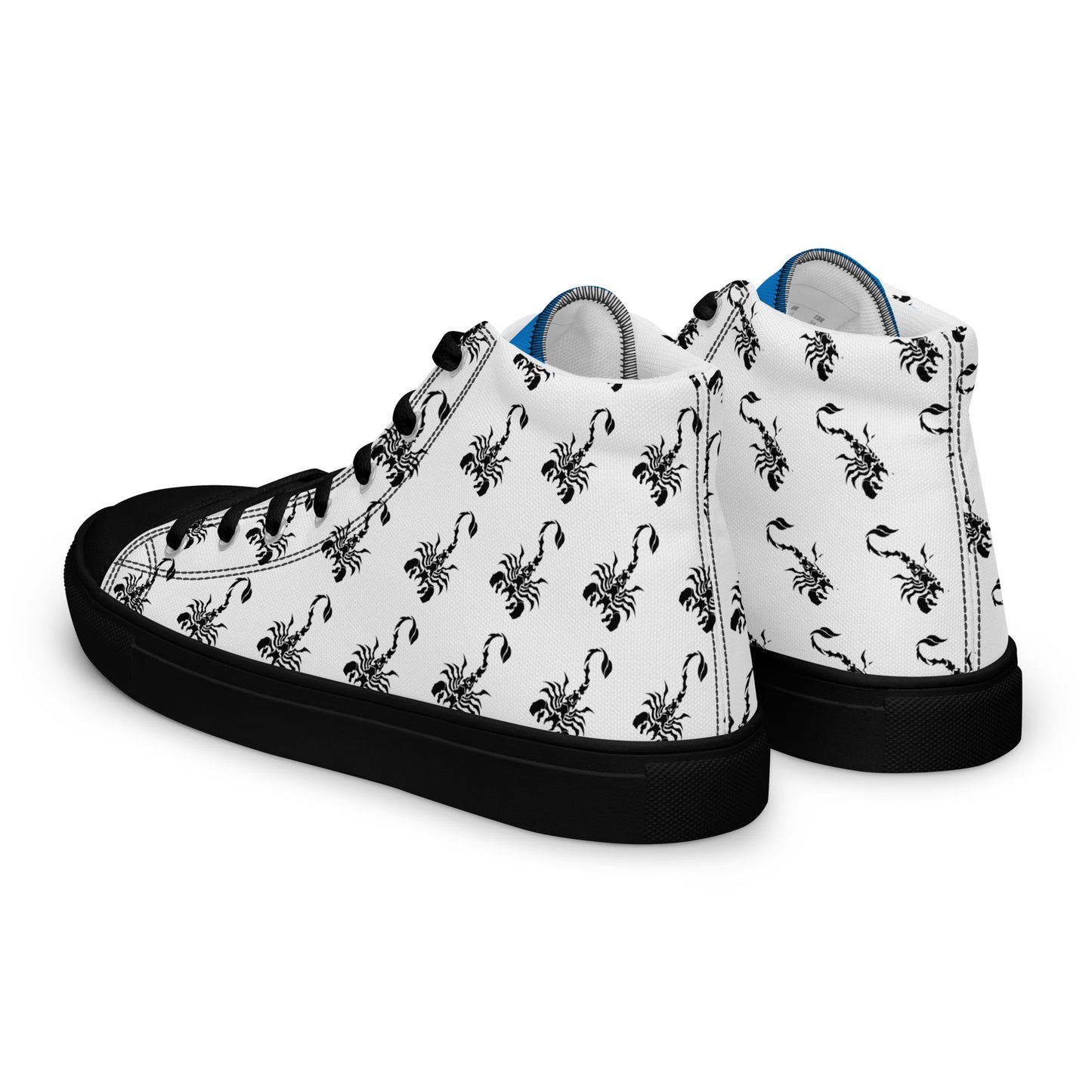 Scorpion Men’s high top canvas shoes