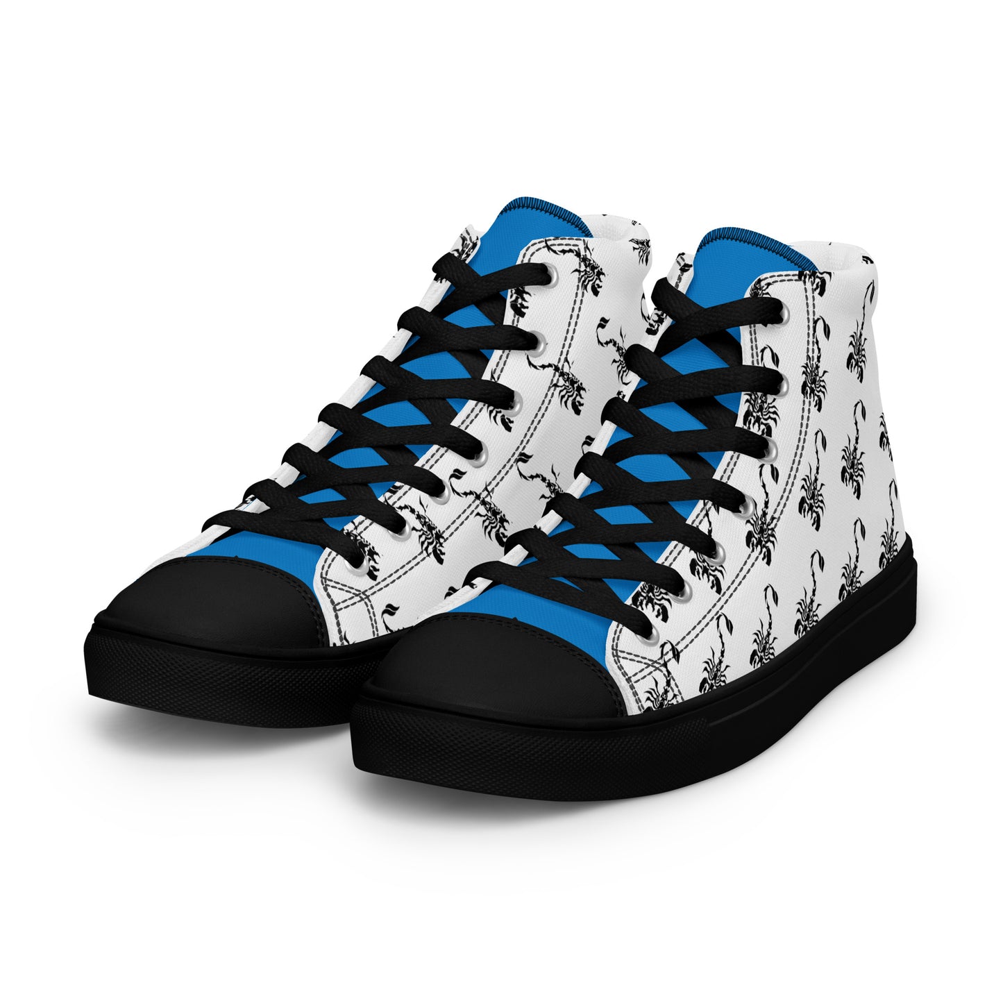 Scorpion Men’s high top canvas shoes