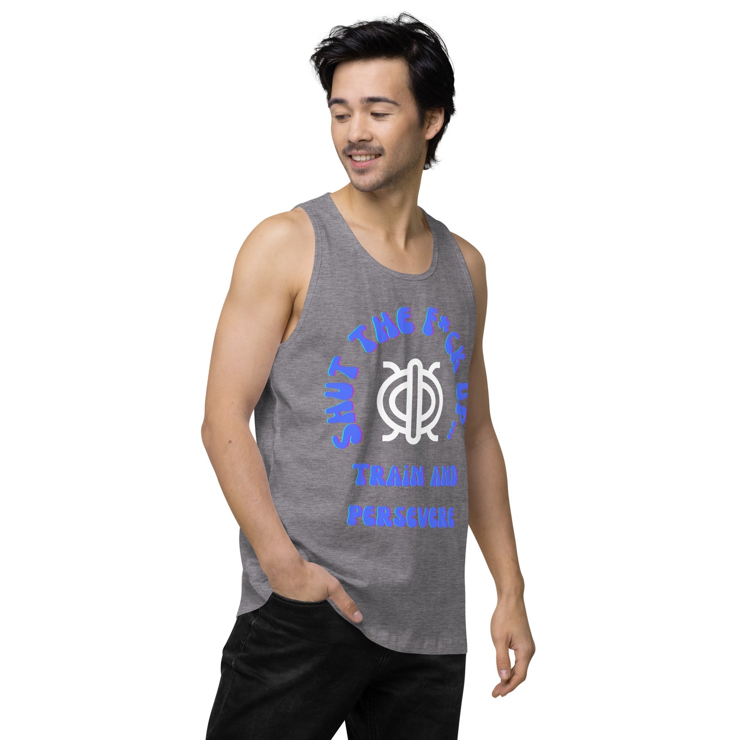 STFU and T&P Men’s premium tank top