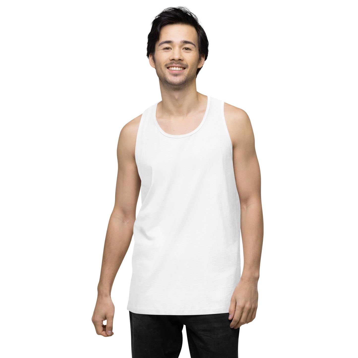 Are You Shitting Me Angry Face Men’s premium tank top