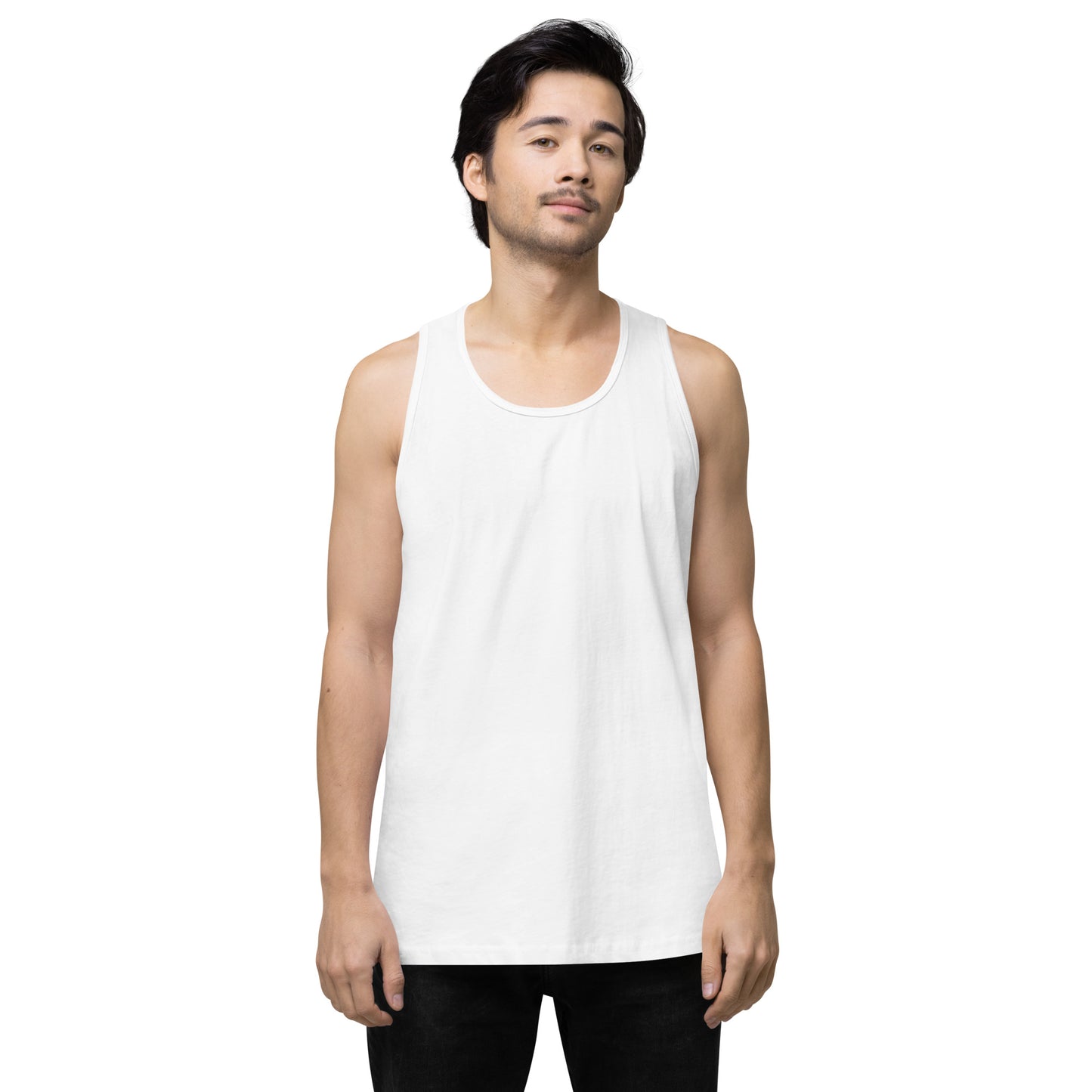 Are You Shitting Me Angry Face Men’s premium tank top