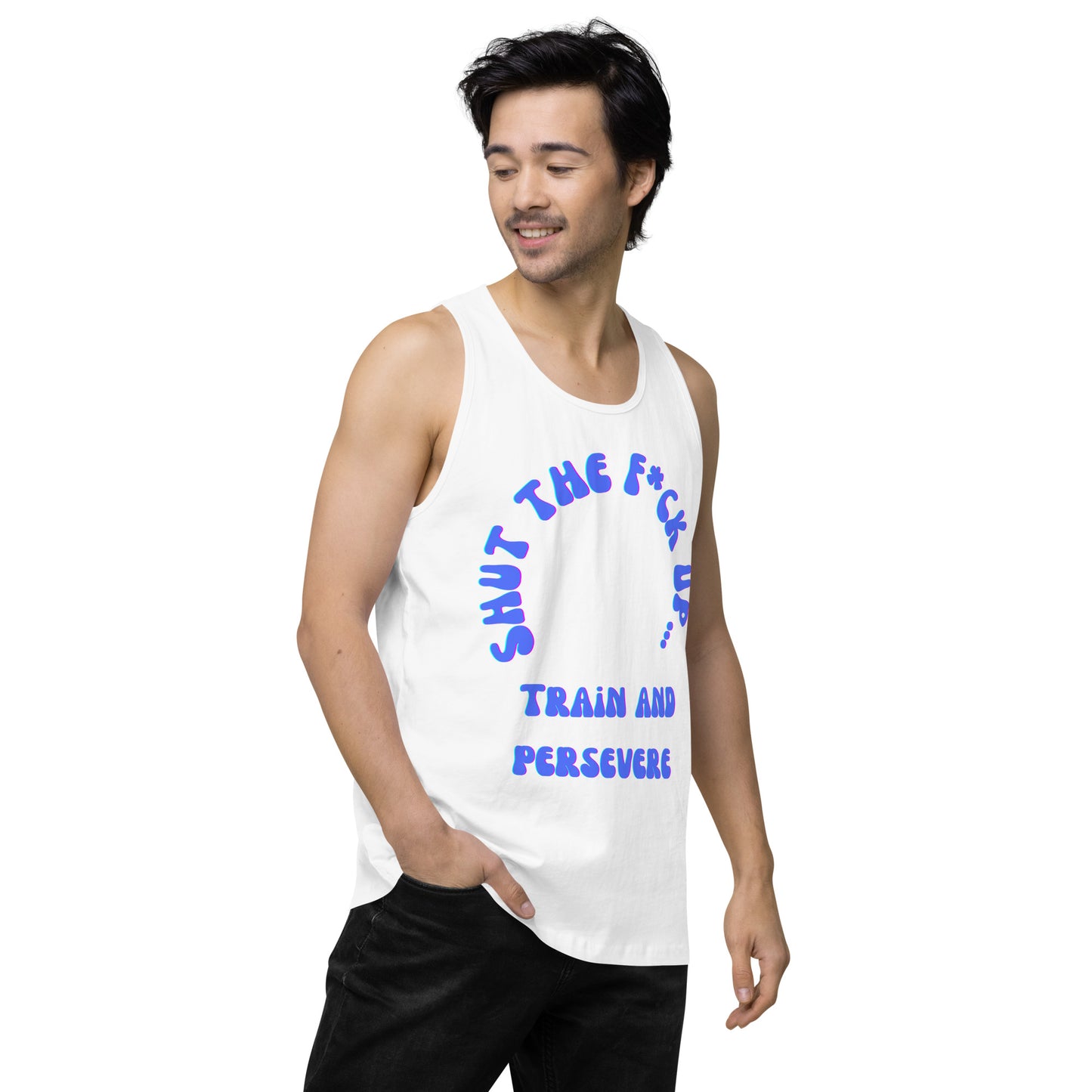 STFU and T&P Men’s premium tank top