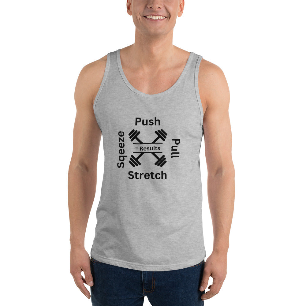 Push Pull Men's Tank Top