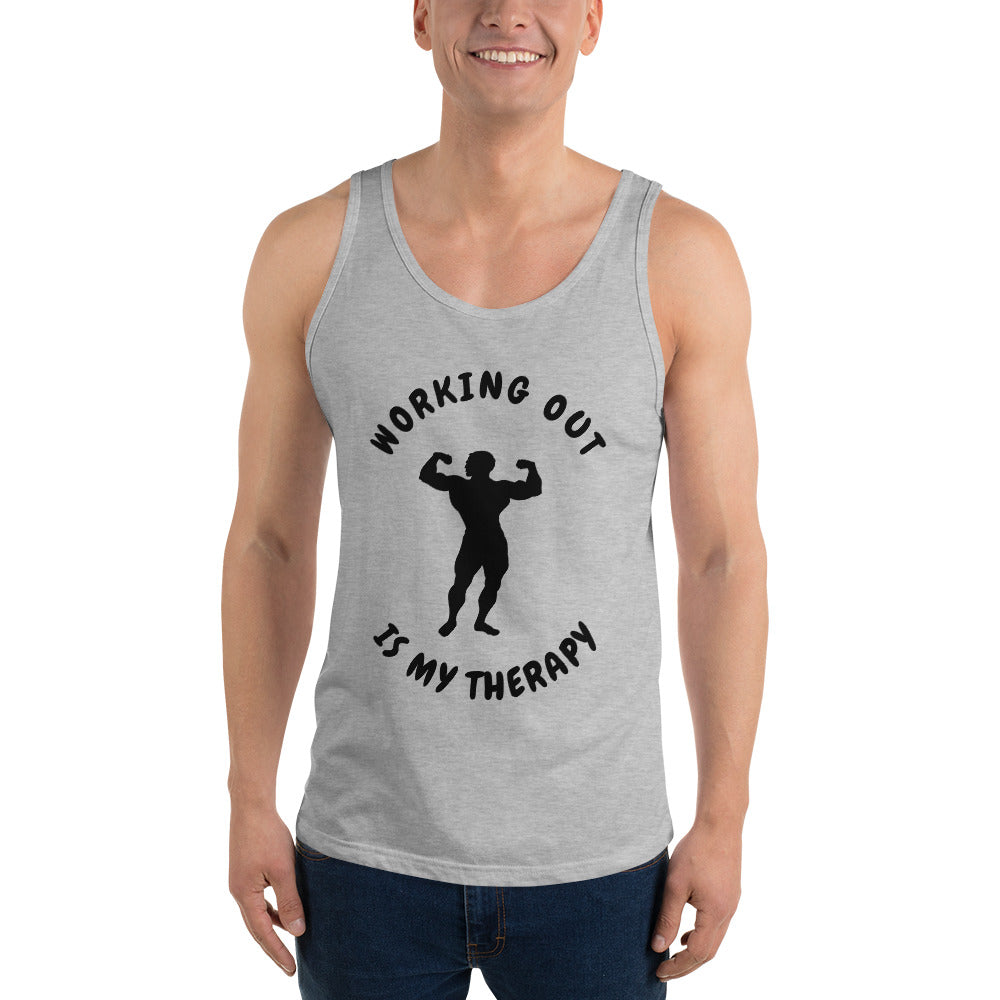 Working out Therapy Men's Tank Top