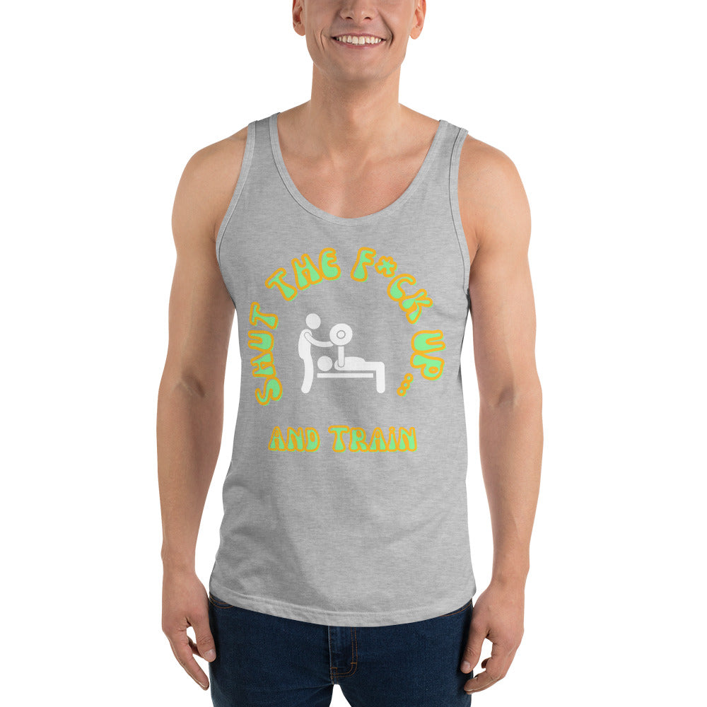 STFU & Train Lift Weight Men's Tank Top