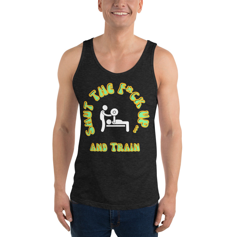 STFU & Train Lift Weight Men's Tank Top