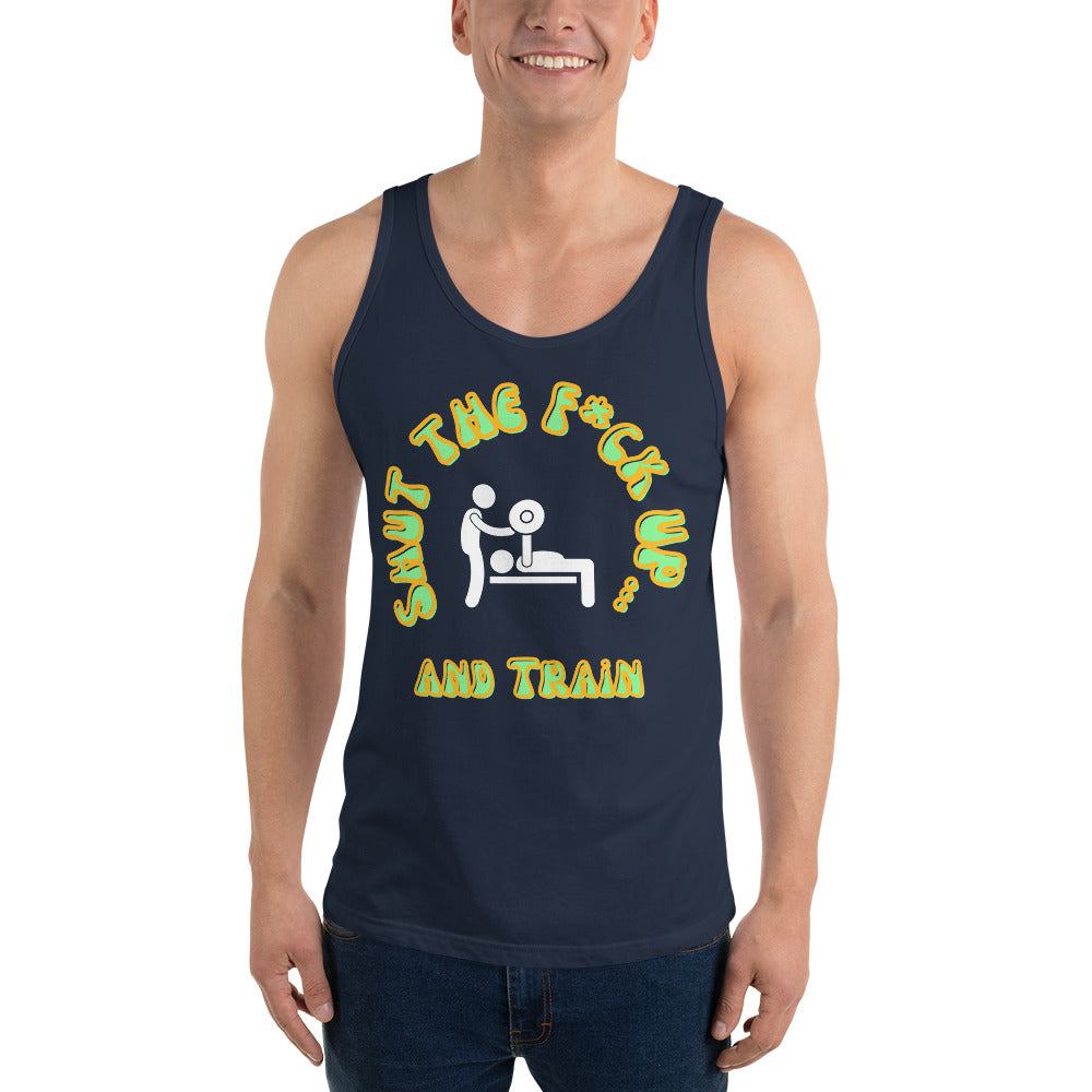 STFU & Train Lift Weight Men's Tank Top