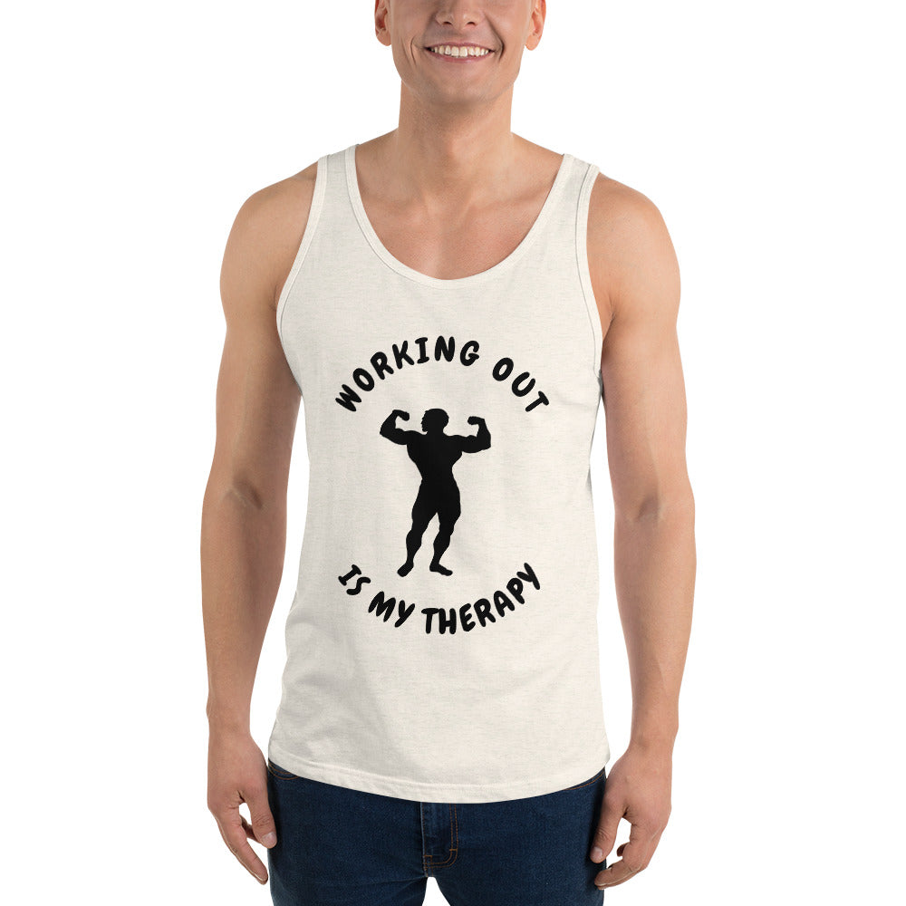 Working out Therapy Men's Tank Top