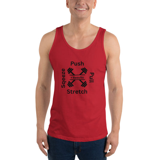 Push Pull Men's Tank Top