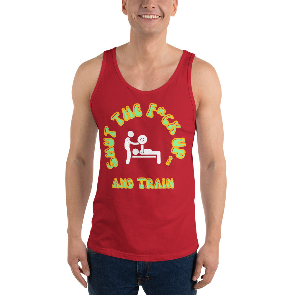 STFU & Train Lift Weight Men's Tank Top