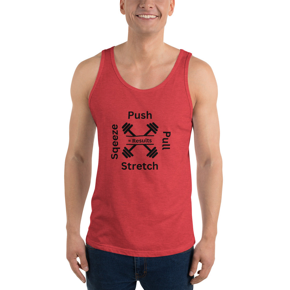 Push Pull Men's Tank Top