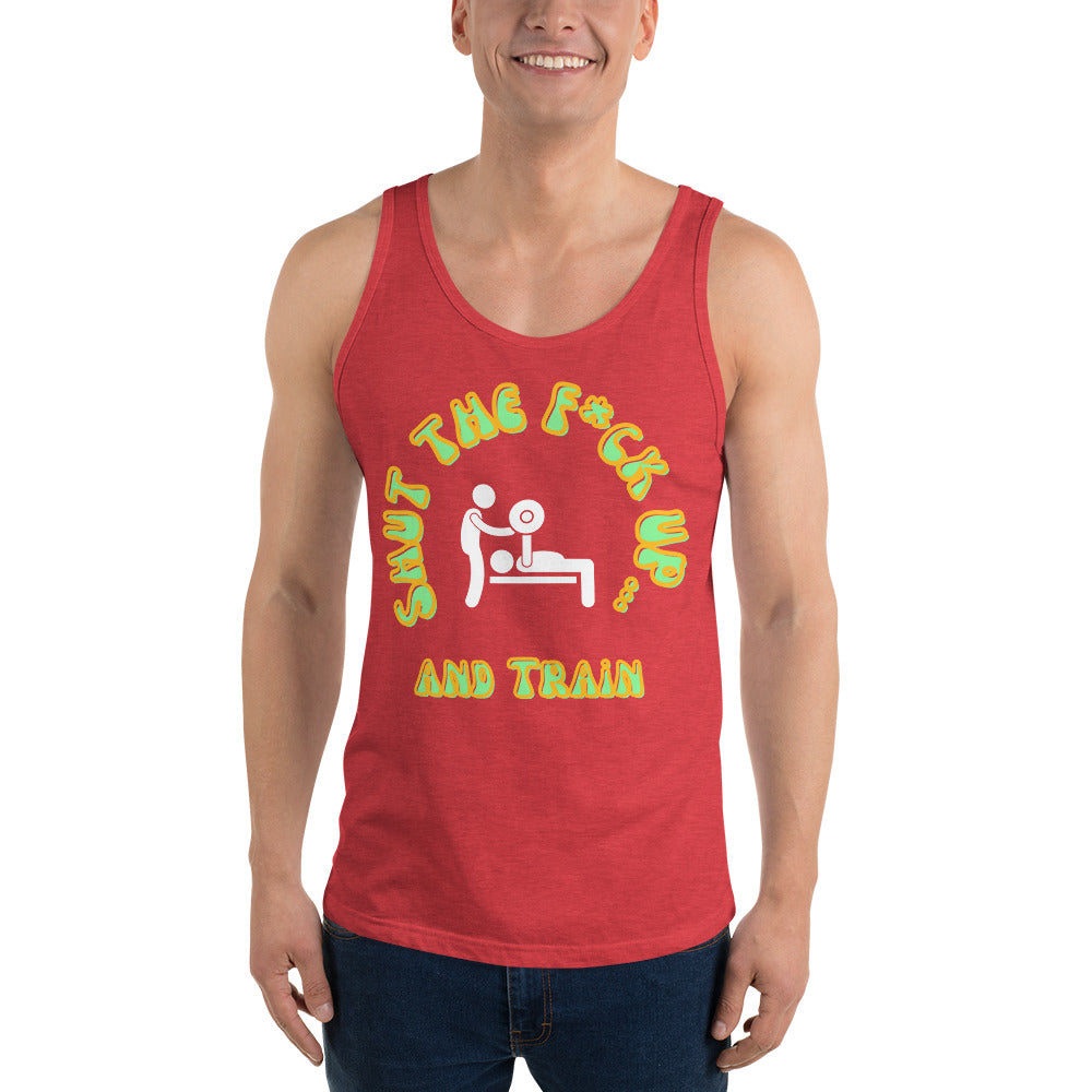 STFU & Train Lift Weight Men's Tank Top