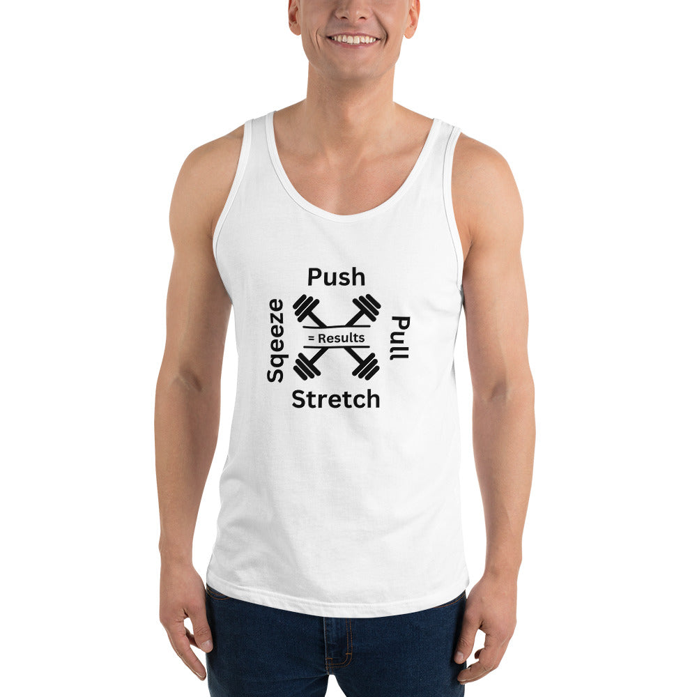 Push Pull Men's Tank Top