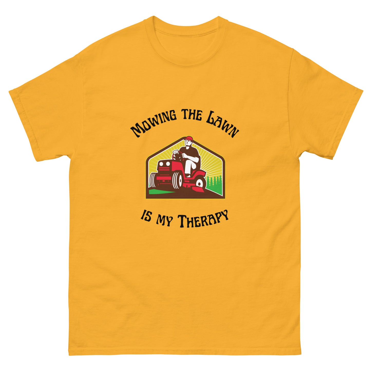 Mowing Therapy Men's classic tee