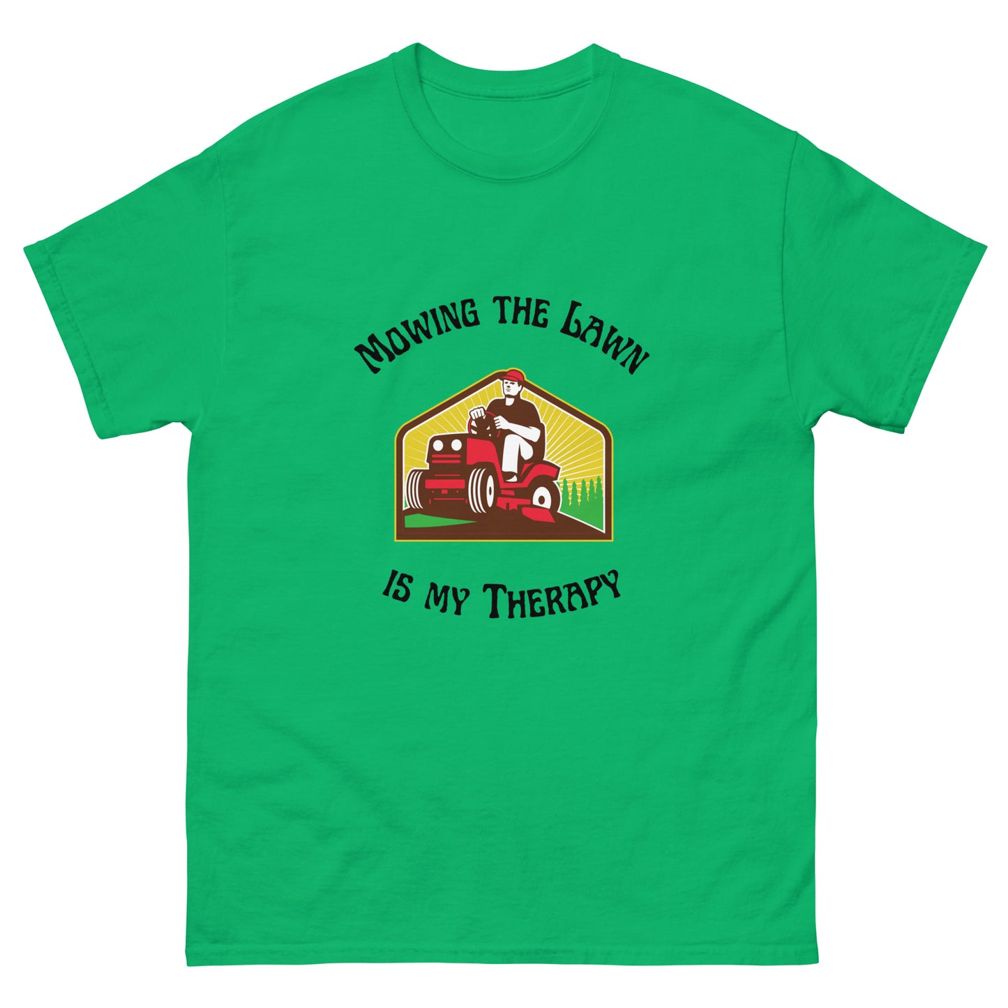 Mowing Therapy Men's classic tee