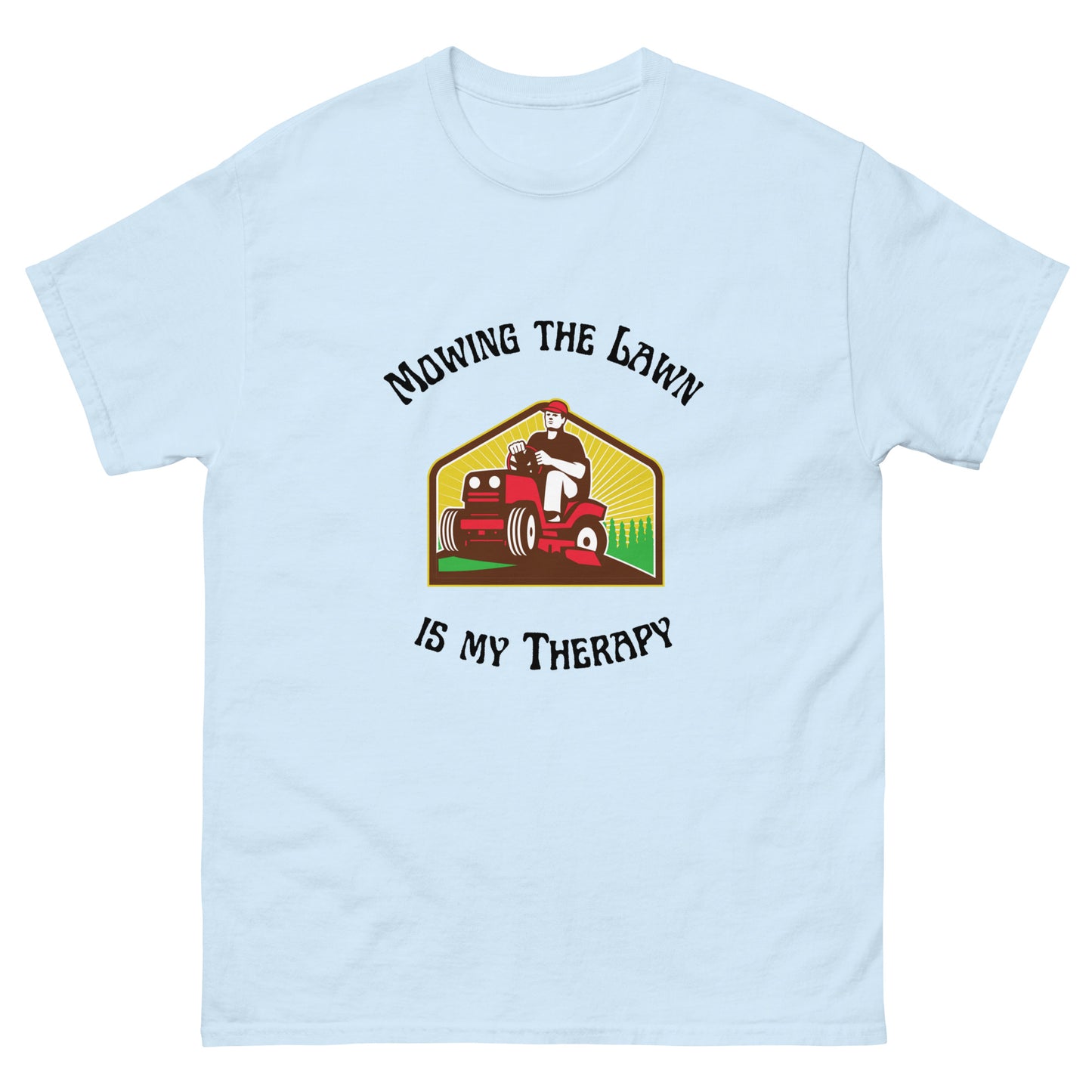 Mowing Therapy Men's classic tee