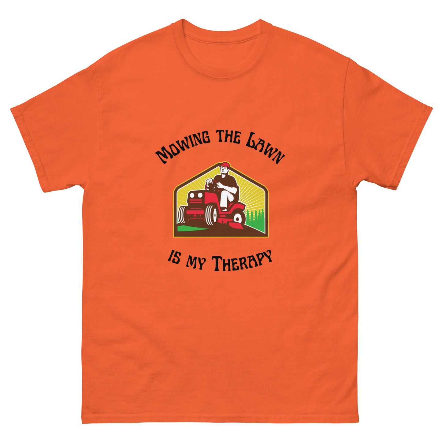 Mowing Therapy Men's classic tee