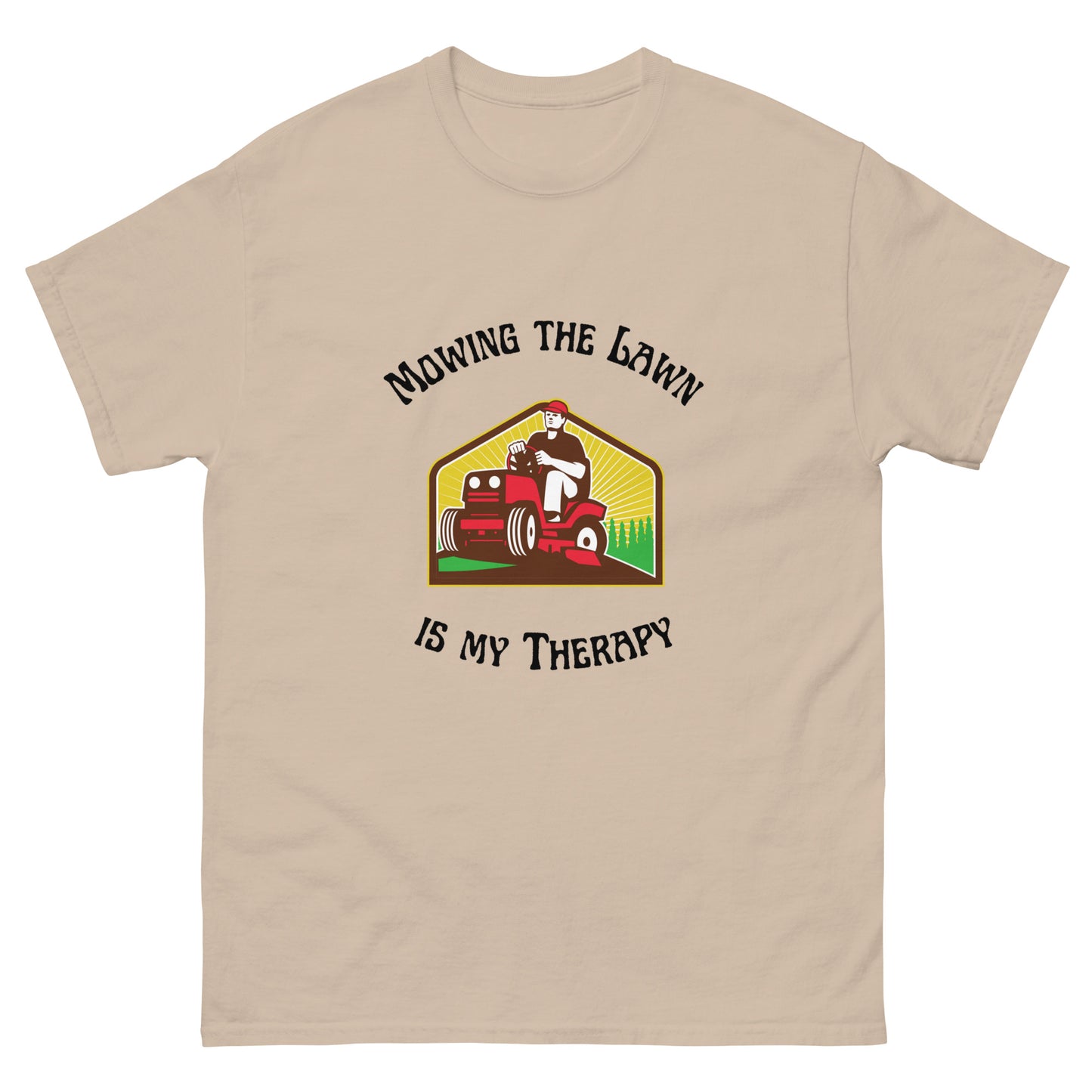 Mowing Therapy Men's classic tee