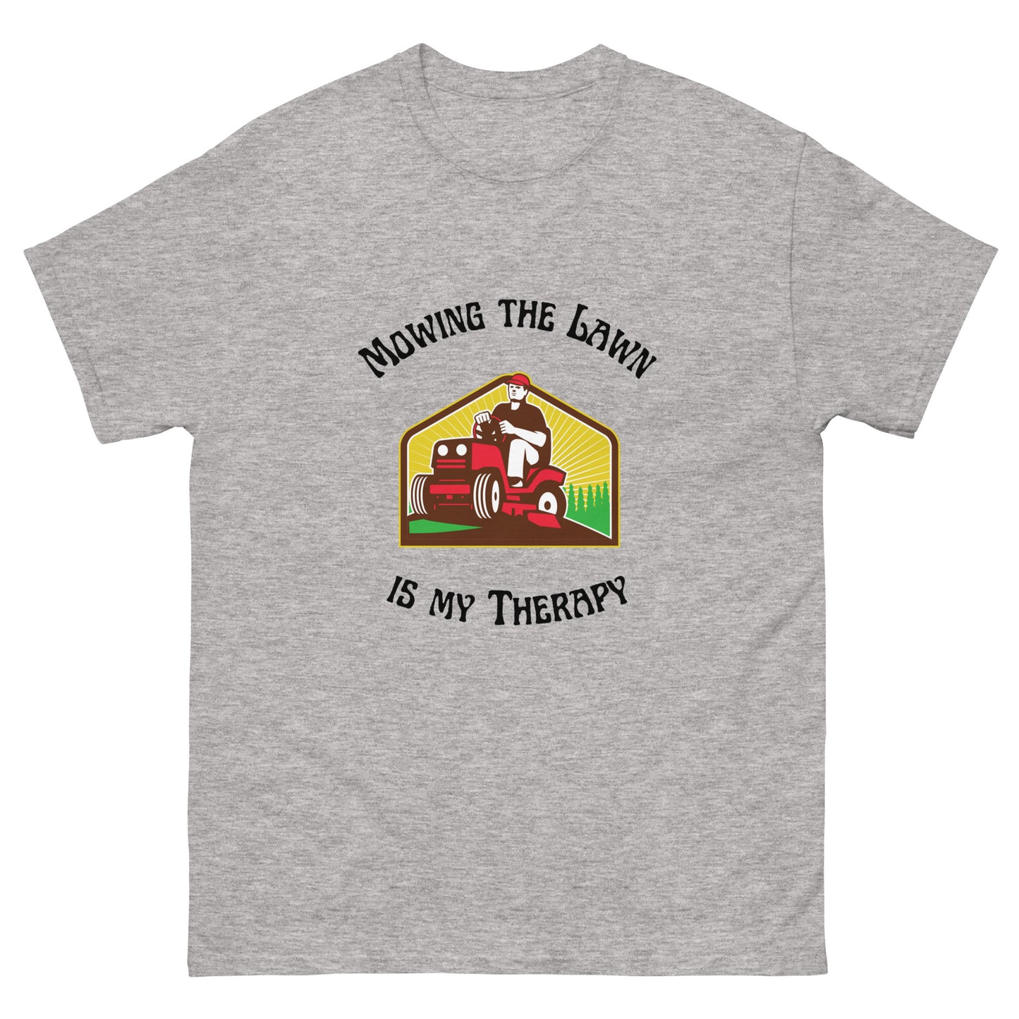 Mowing Therapy Men's classic tee