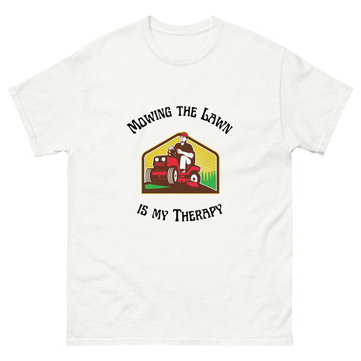 Mowing Therapy Men's classic tee